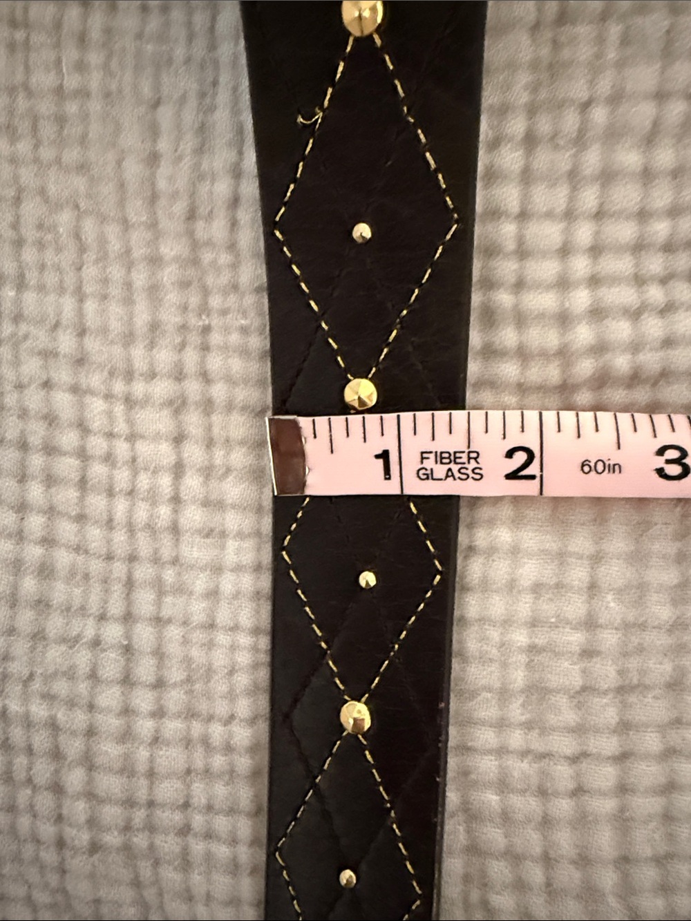 MICHAEL MICHAEL KORS Women’s Brown Leather 45” Extra Large - Picture 8 of 8